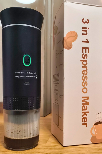 Cafetera portátil inalámbrica 3 in 1 - 60ml